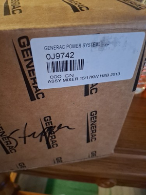 #ad #ad Generac Mixer ASSY 15 17KW HSB 2013 Part# 0J9742 SAME DAY SHIPPING $139.99