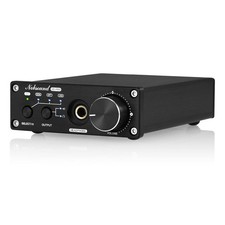 HiFi Dual ES9038Q2M USB DAC COAX OPT Digital TO Analog Converter Headphone Ampli