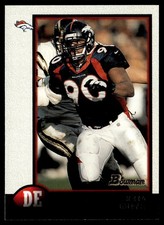 1998 Bowman Chrome Neil Smith Denver Broncos #168