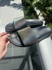 Louis Vuitton Monogram Prism Waterfront Mule Slippers 9.5 72253661