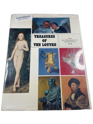 Treasures of the Louvre Renaissance to Impressionism Art Book 1964 Weidenfeld