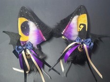 Cosplay Fox Ears Nightmare Before Christmas Themed Headband Bat Wing Accessories
