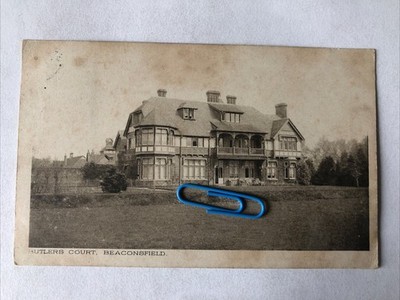 Butlers Court, Beaconsfield, Bucks. Landhaus Gartenblick verschickt 1918
