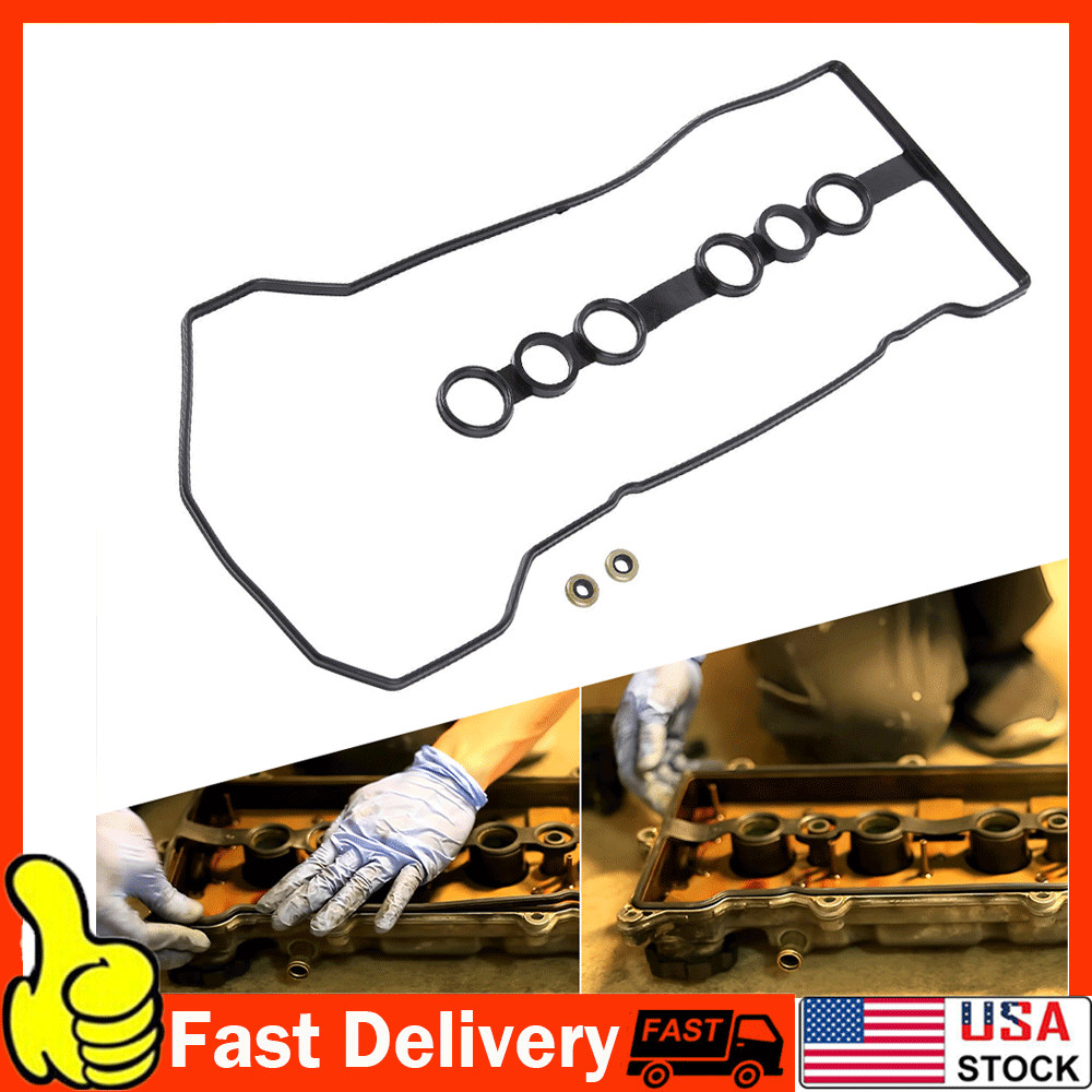 Valve Cover Gasket w/Grommets For 2000-08 Toyota Corolla 1.8L L4 DOHC # Ifxtxfzx