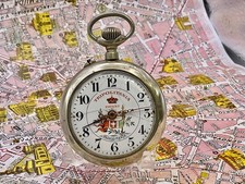 Tripolitania Systeme Roskopf Rare 1900 Metal White Dial Manual Pocket Watch Men