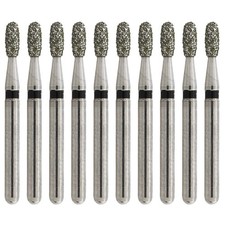 Dental Diamond Burs Football Egg FG 379/016SC Super Coarse Bur High Speed Burr