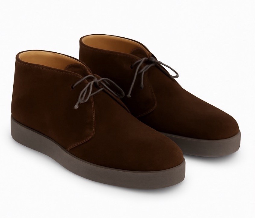 Sanders Hi-Top Chukka Boots Men 7.5 US Playboy Steve McQueen Polo