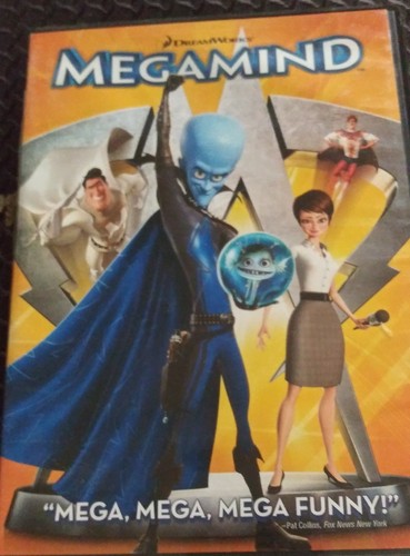 Dreamworks Mega Mind DVD