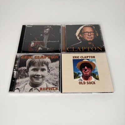 Eric Clapton - CD Lot (4) Unplugged, Clapton, Reptile, Old Stock Pre-owned
