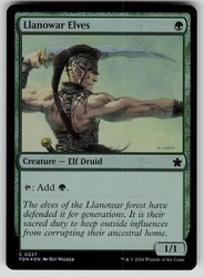 Llanowar Elves (227) Foil Foundations