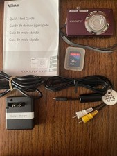 Nikon Coolpix s3000-Purple Plum -12 MP -4X Optical Zoom