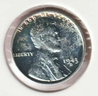 1943 WWII Lincoln Wheat Steel Penny Collectible US Collection Very Good War Coin