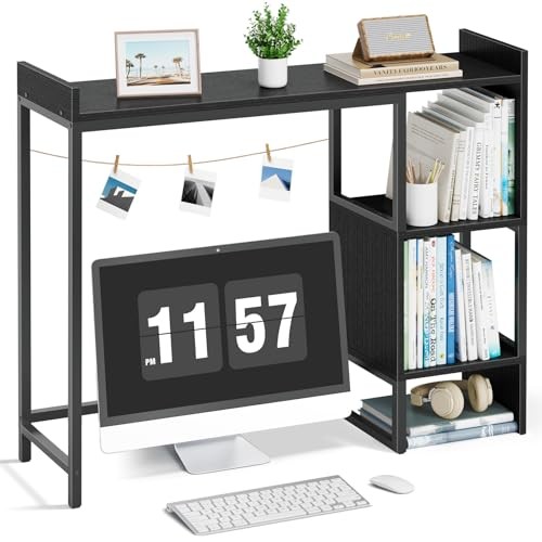 Desk Hutch Top Only Dorm - Desktop Shelf Bookshelf 38.6" Org