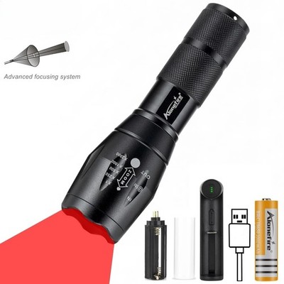 Red Light Flashlight Beekeeping Fishing Hotel Camera Blood vessels Detector Lamp