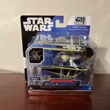Micro Galaxy Squadron TIE Defender Elite CHASE (Yellow) Series 9