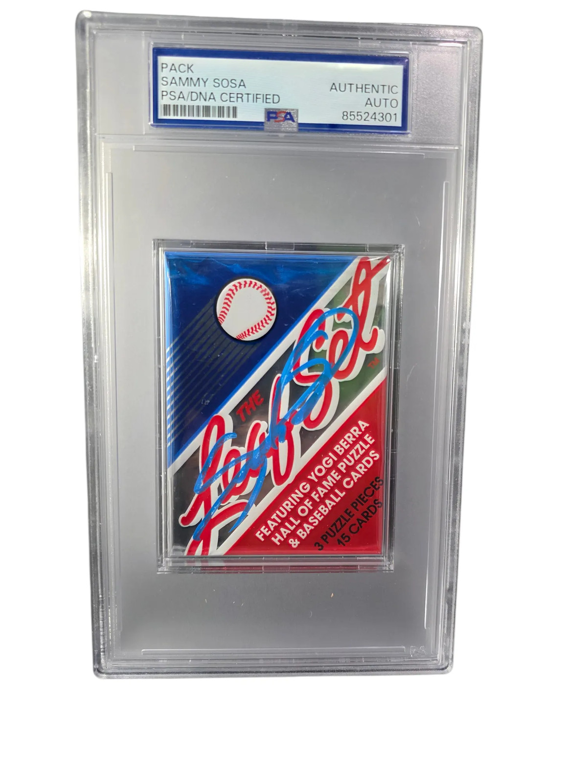 Sammy Sosa 1990 PSA A Auto A 