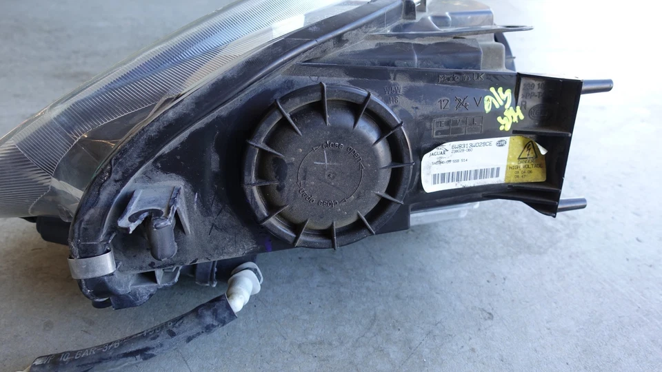 Faro lateral derecho pasajero derecho Jaguar X150 XK XKR 2007 PROBADO NO AFS OCULTO OEM Foto 3 de 4