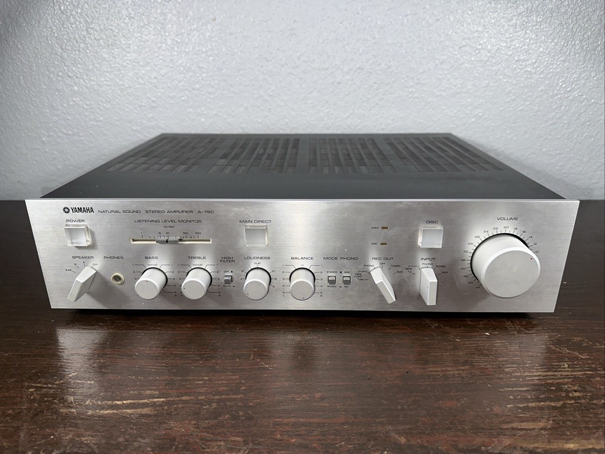 Rare Yamaha Natural Sound Stereo Amplifier A-760 Fully