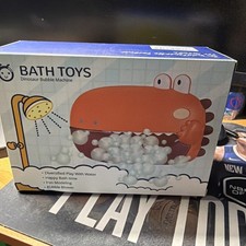 Dinosaur Bubble Machine Bath Toy Ages 3 Never Used