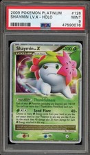 Pokemon Shaymin Lv.X Platinum Holo Ultra Rare #126 PSA 9 Mint on eBay