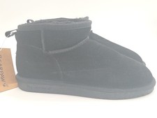 Size 8 - Bearpaw Shorty - Black - Womens nb 