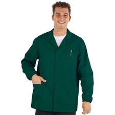 ISACCO men's SPORT jacket with push buttons polyester cotton green