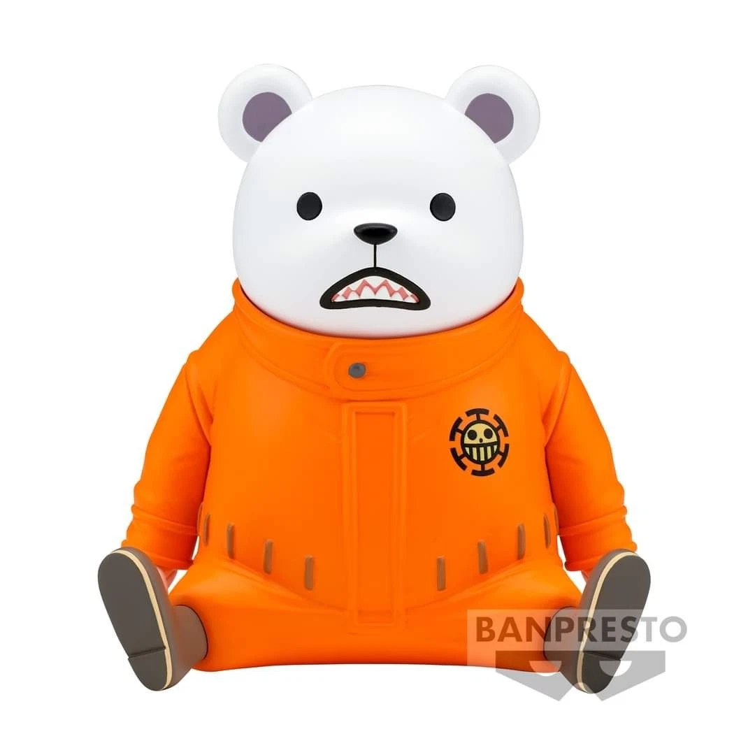 Figura One Piece Bepo Sofvimates Banpresto Oficial