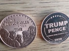 Copper .999 Trump Pence 2020 Round Saying "DEPLORABLES OF THEIR TIME" w.5 Faces