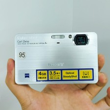 SONY Cyber-shot DSC-T700 Silver 10.1MP 4x Optical Zoom Digital Camera English