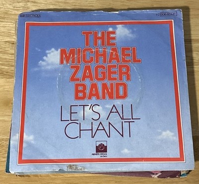 The Michael Zager Band   Let's All Chant - VINYL SINGLE 7'' GERMANY 1977 Import
