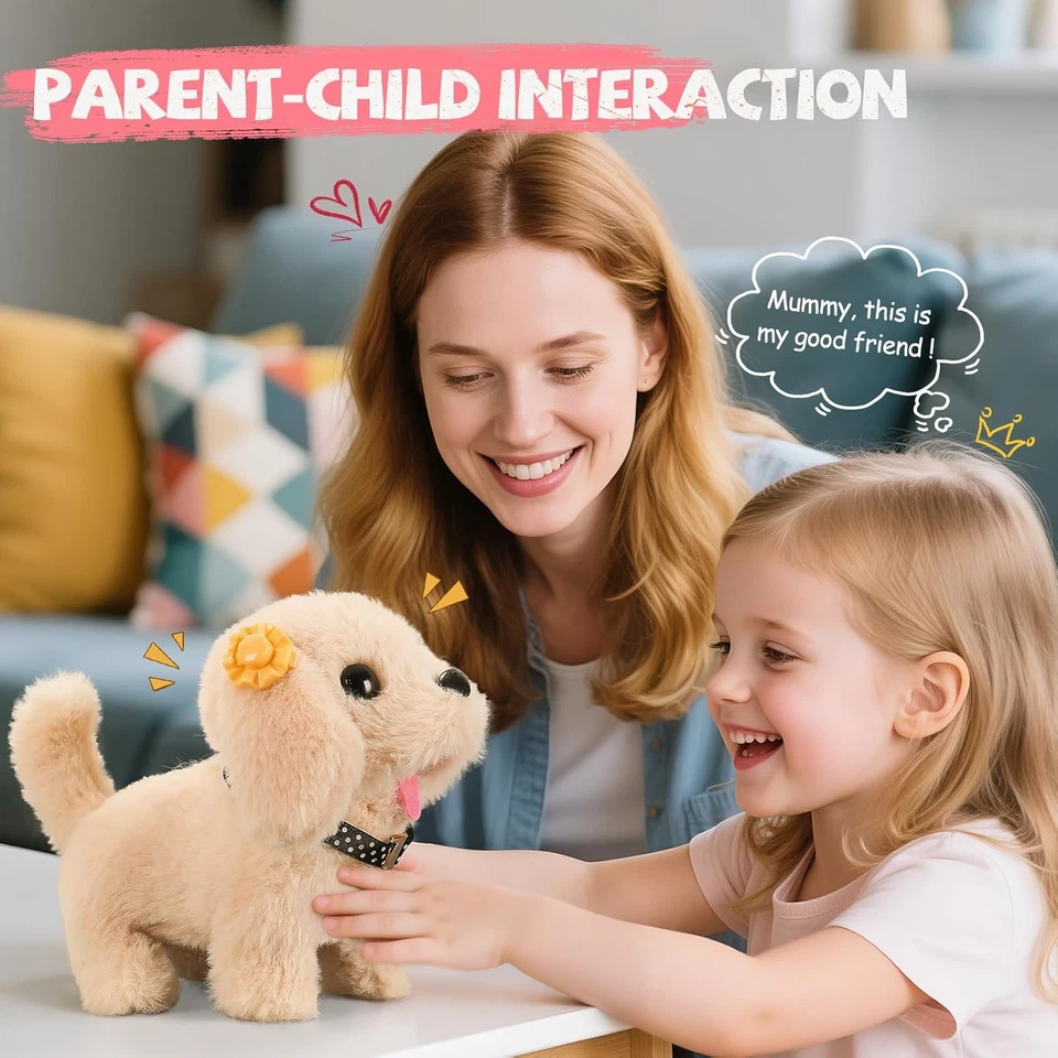 16 Piezas Robot Perro Juguetes para Niñas, Juguetes para 3 4 5 6 7 8 Años Niñas Niños,  Foto 4 de 4