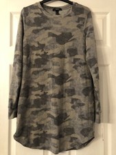 Forever 21 Camo Round Neck Women's Dress, Size S