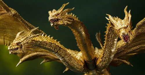 S.H.Monsterarts King Ghidorah 2019 Godzilla Special color ver. AUTHENTIC BANDAI - Picture 2 of 2