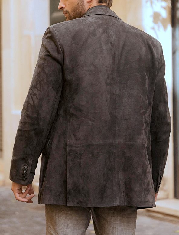 ジャケット・アウター Butcher Products A-1 Suede Jacket 38 bandera-goat-suede-leather-