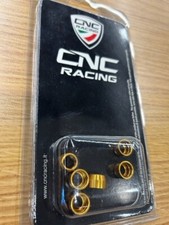 Cnc Racing Brembo Brake Valve Bleed Covers Set Of 6 Gold