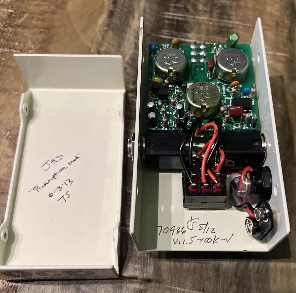 JHS Prescription Mod, Fulltone OCD V1.5 Overdrive/Distortion guitar pedal