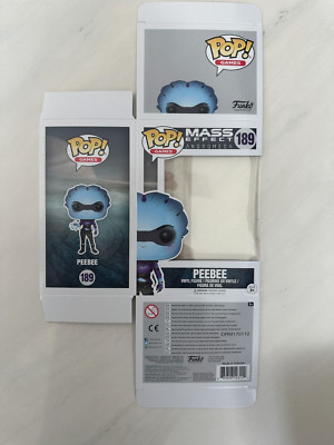 Mass Effect Andromeda Peebee #189 Funko POP! Replacement Empty Box