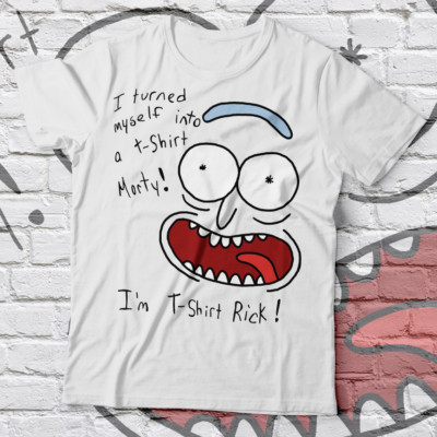 RICK SHIRT - T-Shirt inspiriert von der TV-Serie Rick & Morty | ShirtCake  
