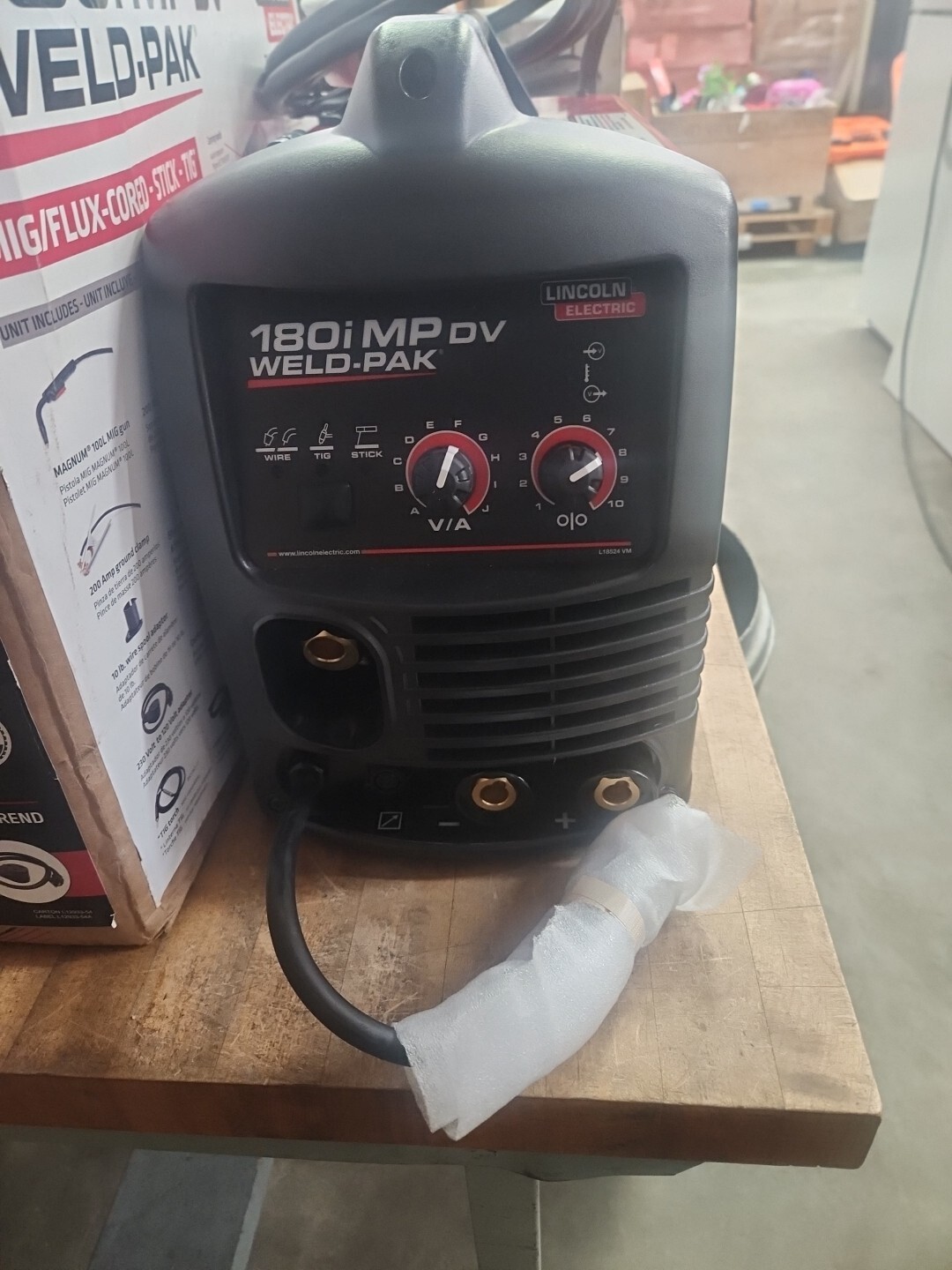 Lincoln WELD PAK 180i MP Multiprocess Portable Welder K52571