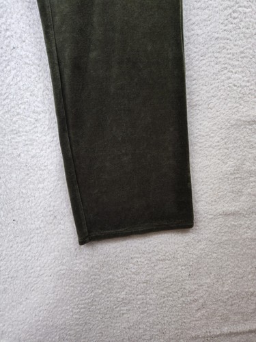 New york Company Women Pants Large Green Cotton Blend Drawstring Sweatpants - Picture 5 of 19