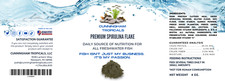 Cunningham Tropicals - 1/4 lb. Premium Spirulina Flake