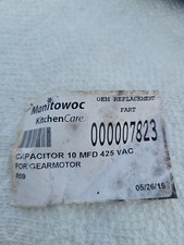 Manitowoc Ice Capacitor 10 Mfd 425 Vac For G 000007823 - Free Shipping  Geniune