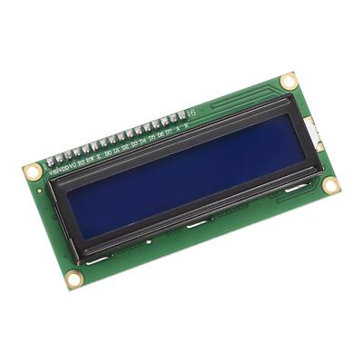 LCD 1602 Module 5V with 16 Pins, Blue Display Screen Backlight 16x2 LCD Module