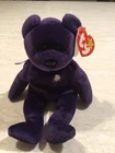 Rare , Vintage Princess Diana TY Beanie Baby (Tag Errors) And Rare Red Stamp 401