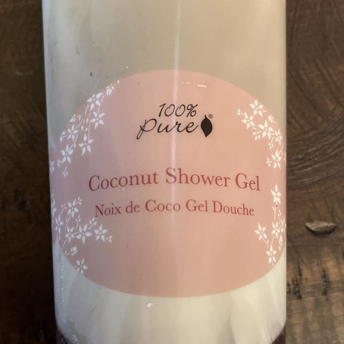 100% Pure Shower Gel New & Sealed Coconut Shower Gel - Picture 3 of 4