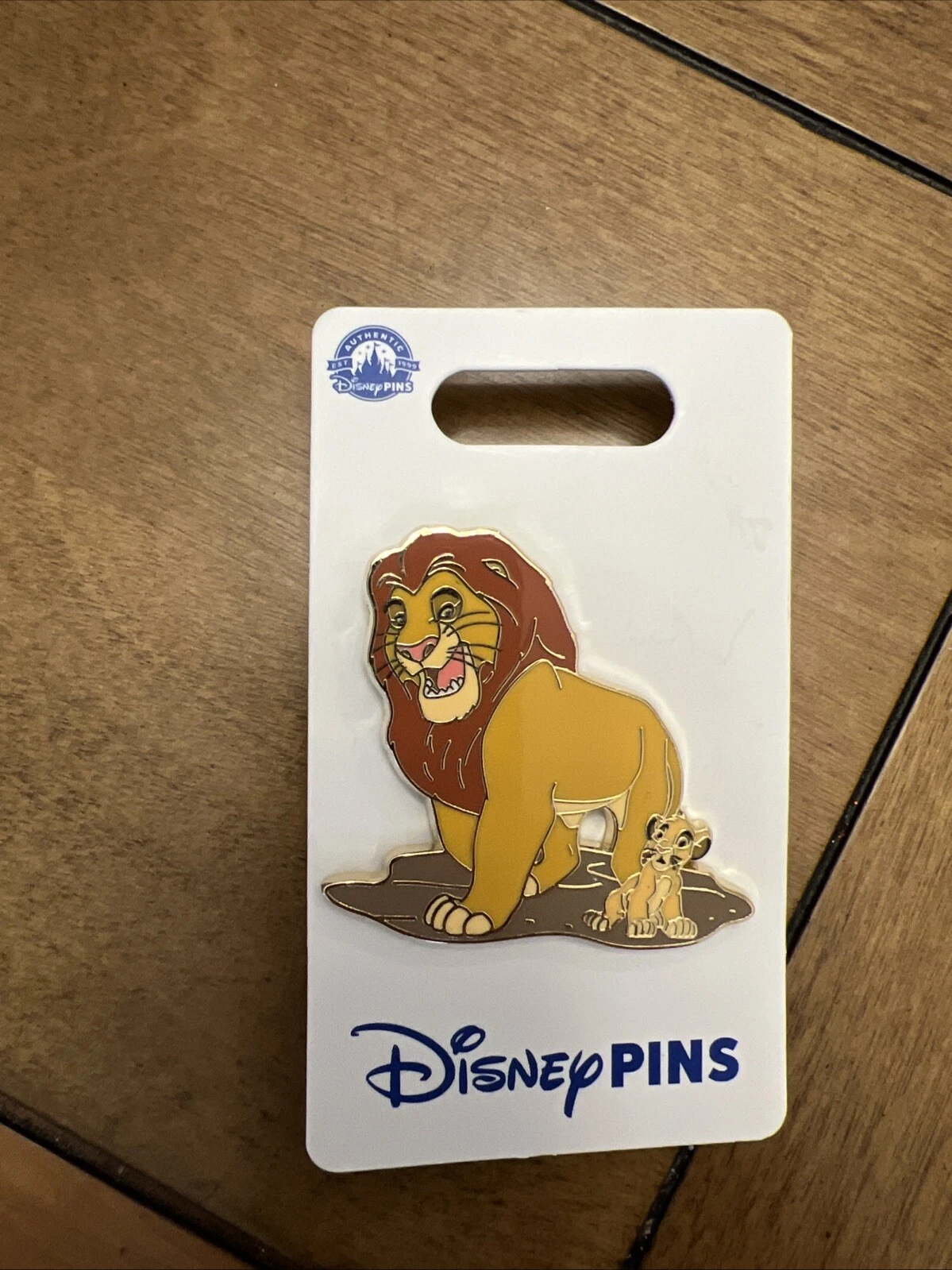 Disney Parks Pin 2024 The Lion King Simba & Mufasa Open Edition Pin