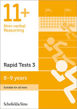 Image of 11+ Non-Verbal Reasoning Rapid Tests Book 3 for GL and CEM: Year 4, Ages 8-9 the