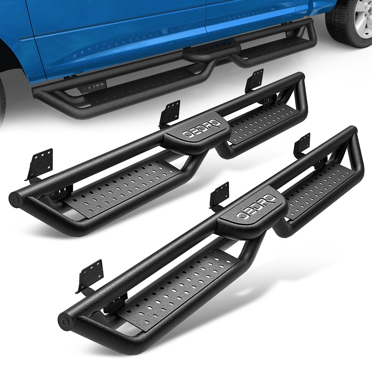 Drop Side Step Running Boards for 2019-2026 Dodge Ram 1500 Crew
