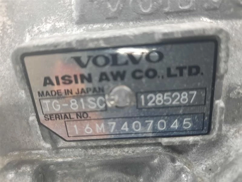 Transmission/Transaxle 2017 S60 Sku#3274604 Foto 3 de 4