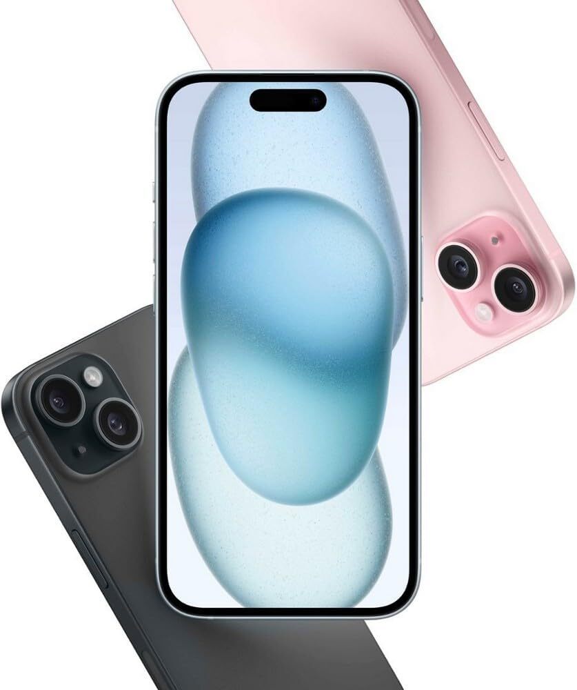 Apple iPhone 15 バッテリー90% ブルー iPhone 15 128GB ブラック バッテリー90% SIMフリー の通販 by
